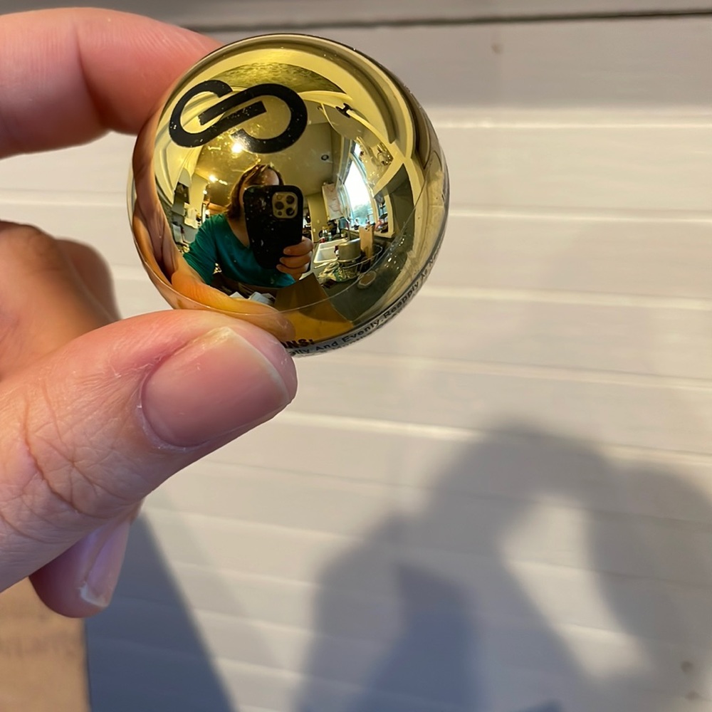 POSHMARK GOLD ball posh ambassador swag limited edition